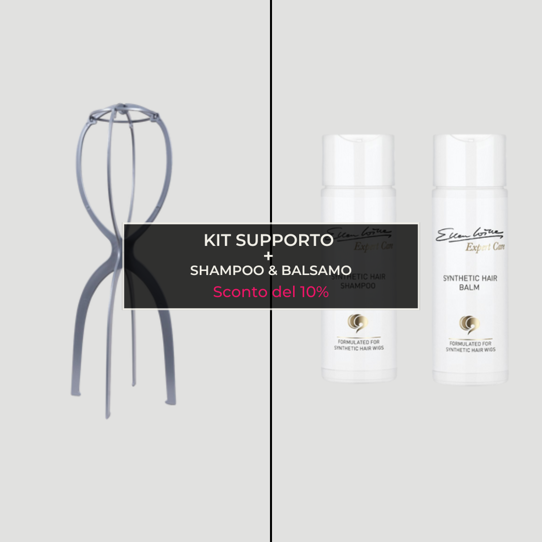 Pacchetto Supporto Parrucca + Shampoo & Balsamo