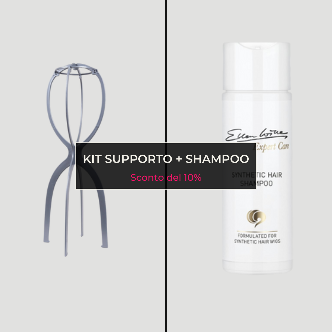 Pacchetto Shampoo + Supporto Parrucca